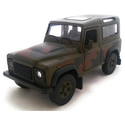 Welly Land Rover Defender army camouflage 1:34-39