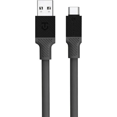 Tactical KP31178 Fat Man USB-A/USB-C, 1m, sivý