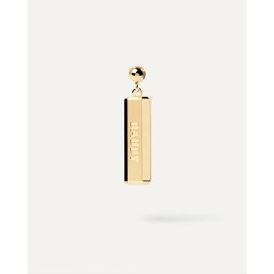 PDPaola Pozlacený přívěsek DADDY Charms CH01 099 U