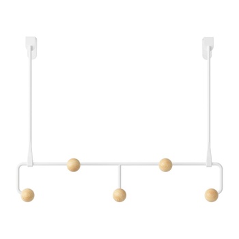 Umbra Бяла метална закачалка за врата 39 cm Estique - Umbra (1018825-660)