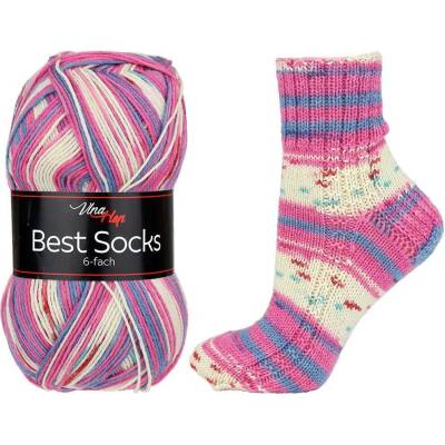 Příze Vlna Hep Best Socks 6-fach 7368