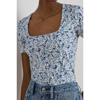 Lauren Ralph Lauren тениска дамска от памук (200P13603)