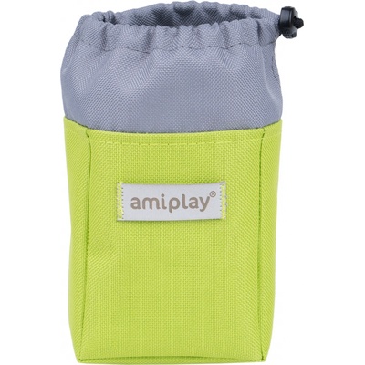 Amiplay Pamlskovník pro psy RUMBA zelená 8 x 6 x 10 cm