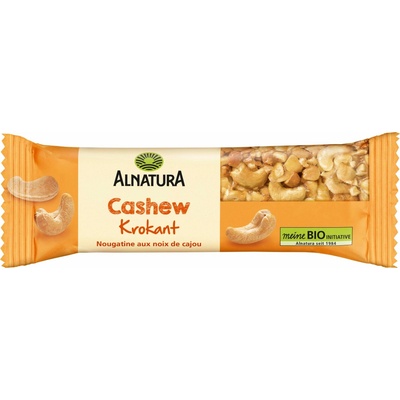 Alnatura Bio tyčinka s kešu krokanty 30 g