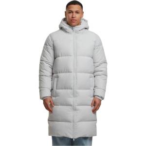 Urban classics Палто Urban classics Long Puffer coat - Grey (Light Asphalt)