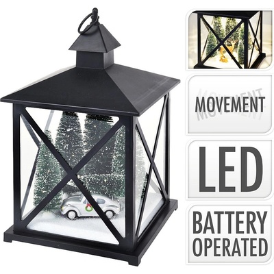 Kinekus Lucerna svícen s krajinkou LED 38 cm xxx KIN64309015