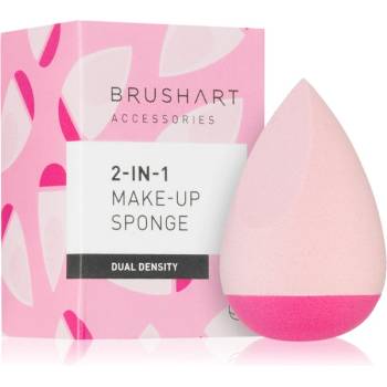 BrushArt Make-up Sponge 2-in-1 Dual density прецизна гъбичка за фон дьо тен 2 в 1