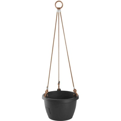 Plastkon Samozavlažovací závesný Marina 25 cm antracit