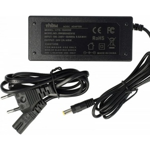 VHBW Зарядно универсален, 48W / 24V / 2A, 5.5mm x 2.1mm (888402410)
