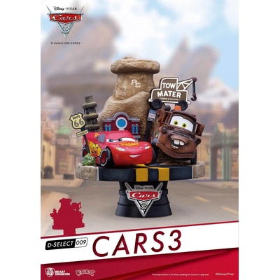 Beast Kingdom Toys Cars 3 D-Select Diorama 13 cm