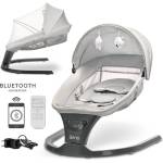 Lorelli Premium ЕЛ. ШЕЗЛОНГ С ЛЮЛЕЕНЕ siena light grey (10090110001) - bebetabg