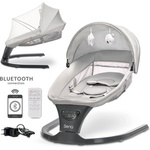 Lorelli Premium ЕЛ. ШЕЗЛОНГ С ЛЮЛЕЕНЕ siena light grey (10090110001) - bebetabg
