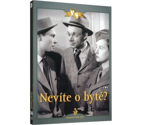 Nevíte o bytě?, digipack DVD