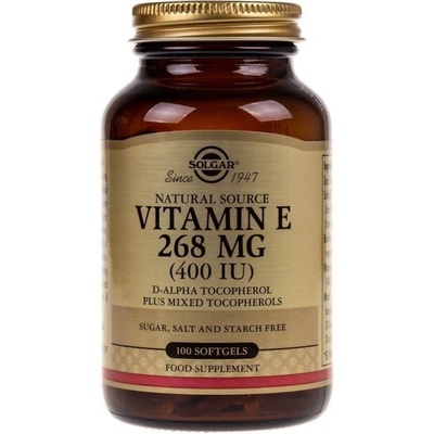 Solgar Vitamin E 400 IU 100 softgels