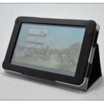 Huawei MediaPad 7 Lite Кожен Калъф + Стилус