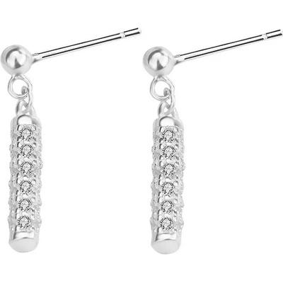 Majya stříbrné náušnice ALICE 10459