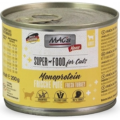 MAC's Cat Mono Sensitive morka a mrkva 200 g