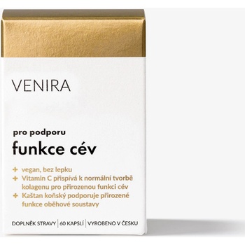 Venira pre podporu funkcie ciev 60 kapsúl