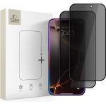 Tech-Protect 2x Стъклен протектор за iPhone 16 Pro Max / 17 Pro Max от Tech-Protect Anti Spy Glass Pro+ - Privacy (5906302319329)