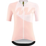 Mavic Дамска фланелка с къс ръкав за колоездене Mavic Women's Icon Graphic Jersey Cycling jersey - Rose - размер XS (156-2538-0311)