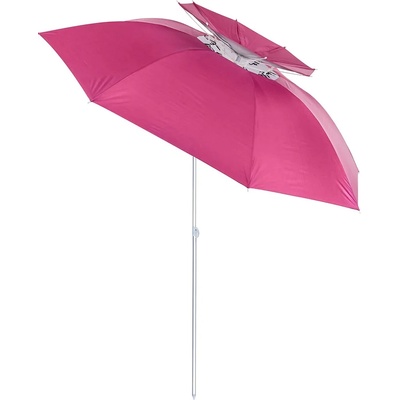 Muhler Плажен чадър Muhler - YL1039, 1.8 х 2 m, розов (1005230)