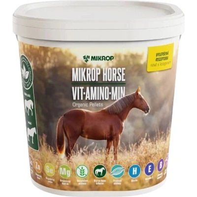 MIKROP Horse VIT.AMINO.MIN ORGANIC 15 kg