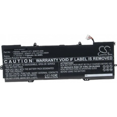 VHBW Батерия за HP Spectre X360 15-CH, YB06XL, 7150 mAh (888202077)