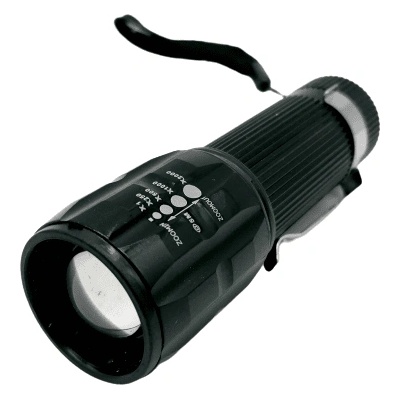 Jiangsu Bright Led фенер с 1 диод с режим на увеличение, закачалка С13 М18-039