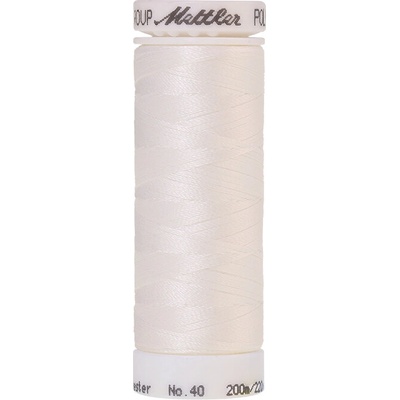 Nitě POLY SHEEN vyšívací 200m art. 3406 polyester AMANN Mettler - více barev Barva: 0015 White