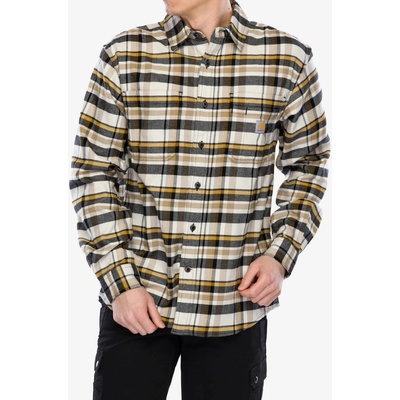 Carhartt flanelová košel'a dlhý rukáv Plaid malt