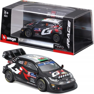 Bburago Signature Toyota GR Yaris Rally1 Hybrid33 Evans 1:43