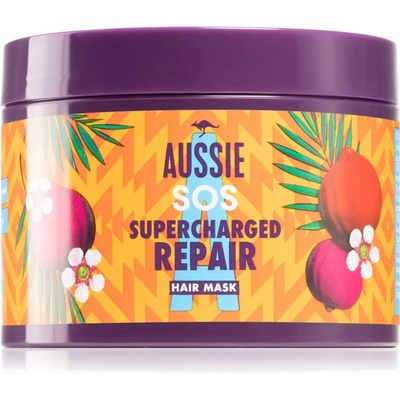 Aussie SOS Supercharged Repair маска за коса 450ml