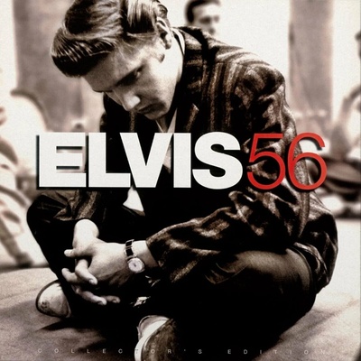 Presley Elvis: Elvis 56 (Limited Coloured Clear & Black Marbled Vinyl, Re-Issue) - Vinyl LP