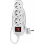 EMOS 3 Plug 1,5 m Switch (P1321R)
