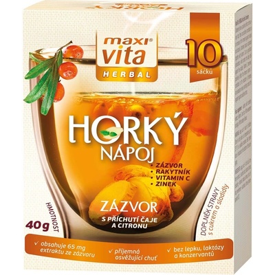 Herbal Horký nápoj Zázvor 10 sáčků