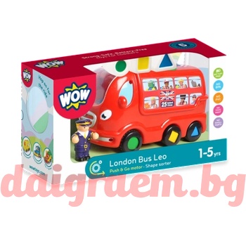Image 1 of WOW Toys Лондонският автобус на Лео wow 10720z (wowt10720z)