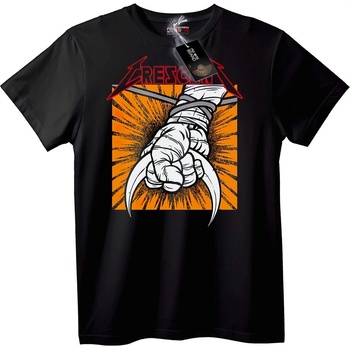 NOONEBRAND Тениска Нокът Юмрук - 2XL, Black