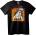 NOONEBRAND Тениска Нокът Юмрук - 2XL, Black