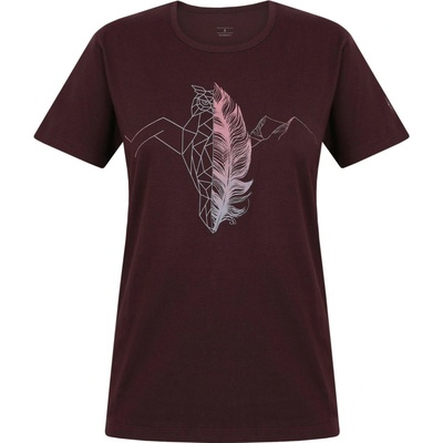 Dámske tričko High Point Spirit Lady T Shirt tmavofialová