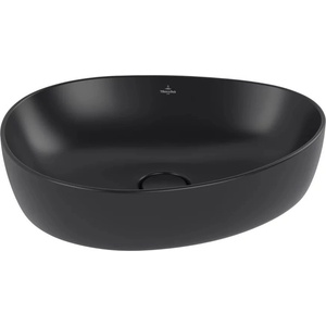 Villeroy & Boch Мивка за плот Villeroy&Boch Antao TitanCeram Pure Black CeramicPlus, 51x40 см (4A7351R7)