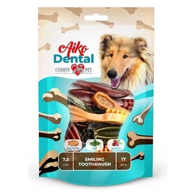 COBBYS PET AIKO Dental Smiling toothbrush 7,5 cm small 170 g