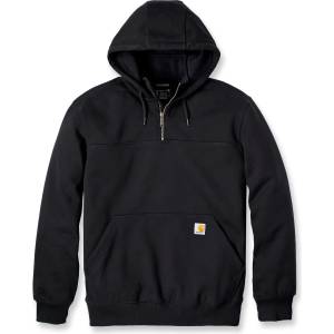 Carhartt WIP Мъжки суичър Carhartt Heavyweight Quarter-Zip Sweatshirt Hoodie - Black - размер M (017-3614-0112)