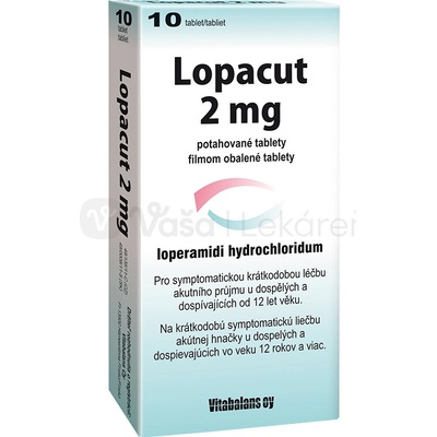 Lopacut 2 mg filmom obalené tablety tbl.flm.10 x 2 mg