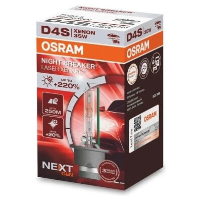 OSRAM 35W P32D-5 10x1 D4S Xenarc NBL NEXT GEN