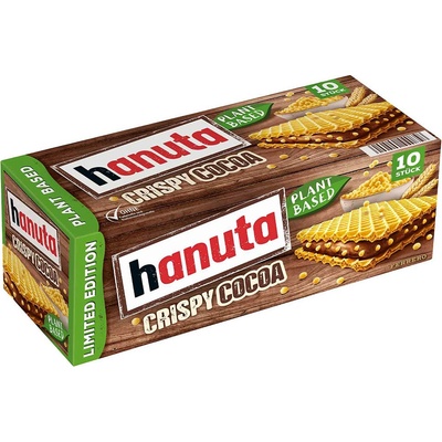 Ferrero hanuta Crispy Cocoa plant based 220 g – Zboží Dáma