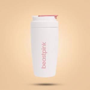 GymBeam BeastPink Термочаша 500 ml White