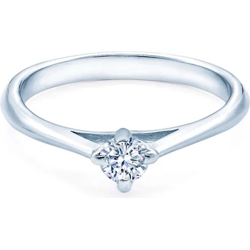 Image 1 of SAVICKI Годежен пръстен Solitaire: два цвята злато. бял сапфир