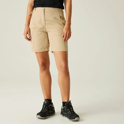 Regatta dámské outdoorové kraťasy Chaska Shorts III RWJ330 Moccasin