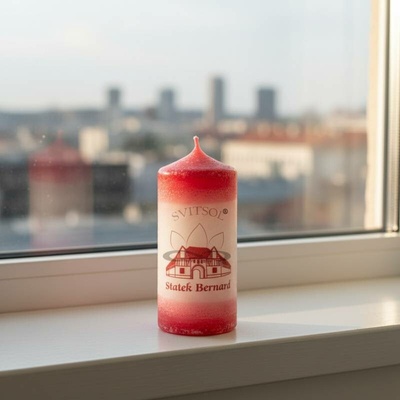 Svitsol Válcová svíčka Statek Bernard Vanilka 70 g