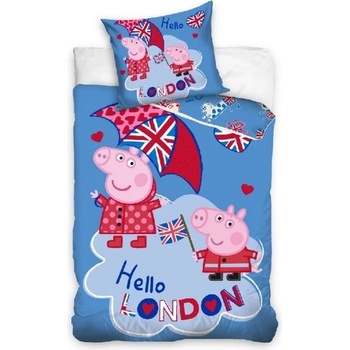 Sonne Детски спален комплект Peppa Pig London - 2 части (P1440113)